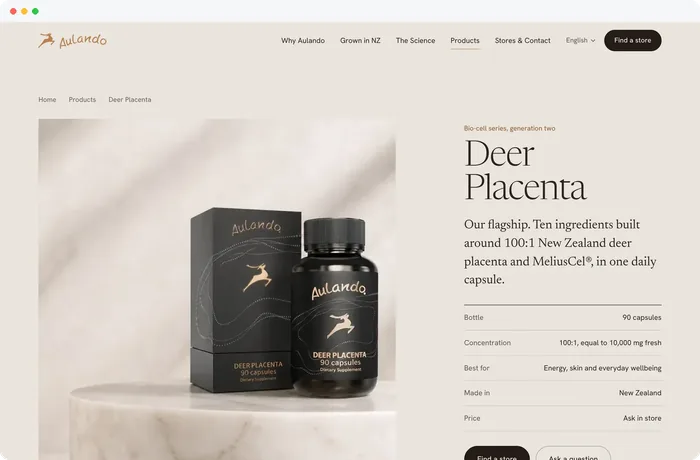 A product page built around the questions buyers ask